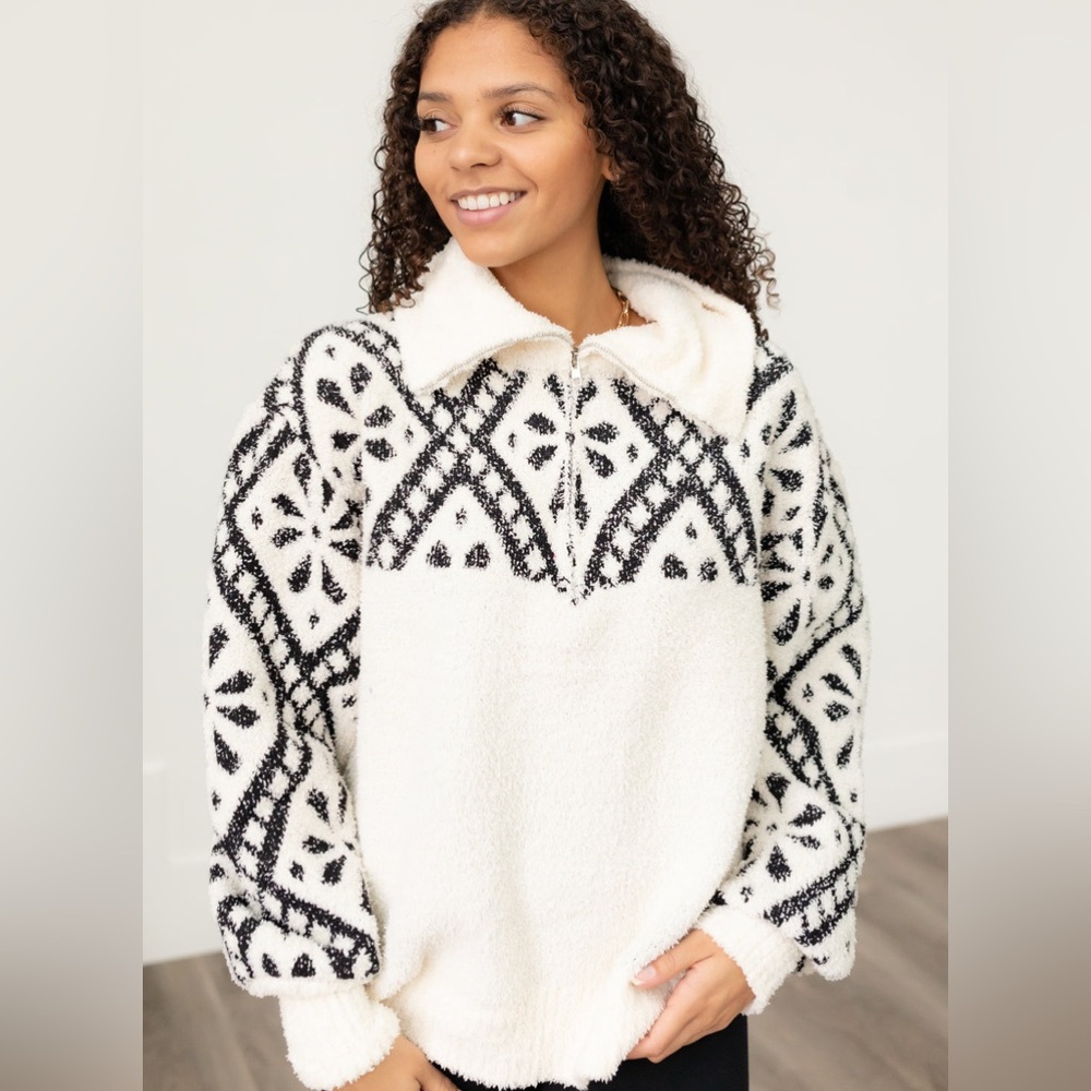 Tea N Rose Comfy Pullover Sweater